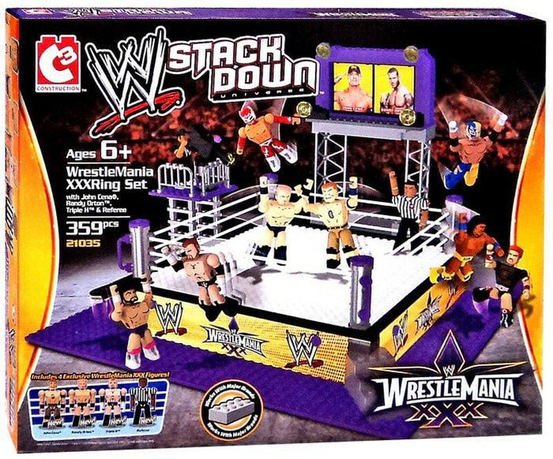 WWE Bridge Direct StackDown 1 WrestleMania XXX Ring Set [Exclusive] Action & Toy Figures PWcatalog