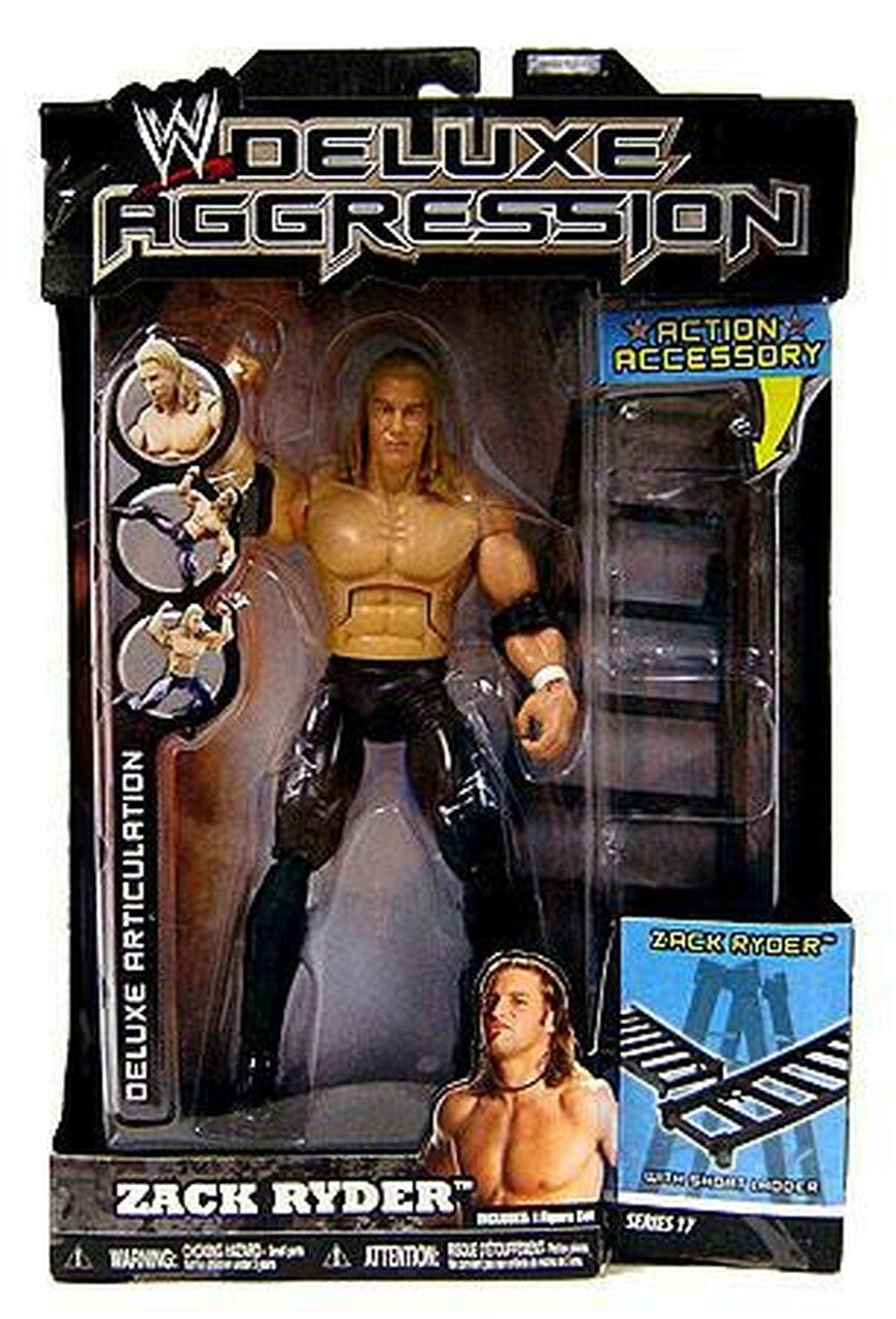 WWE Jakks Pacific Deluxe Aggression 17 Zack Ryder