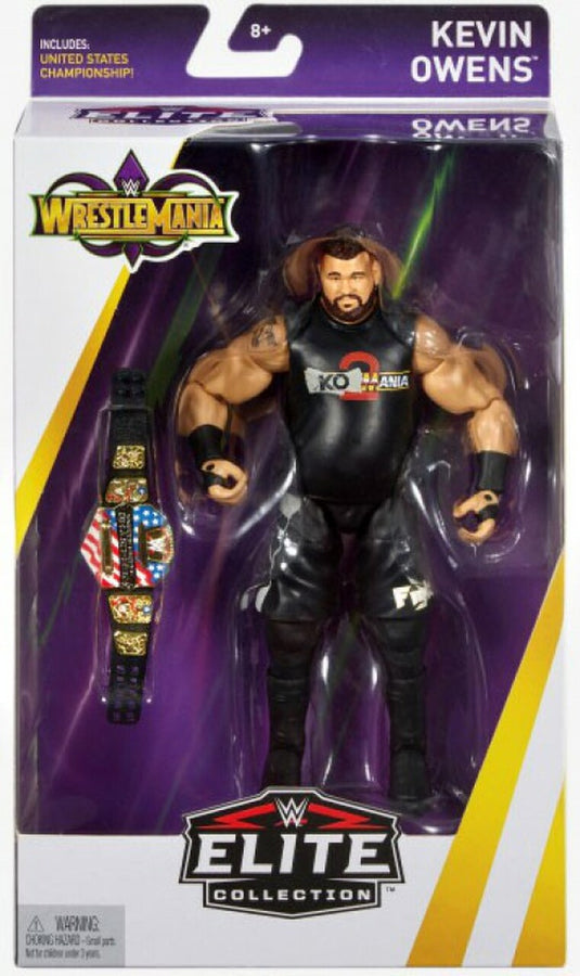 WWE Mattel WrestleMania 34 Kevin Owens Action & Toy Figures PWcatalog