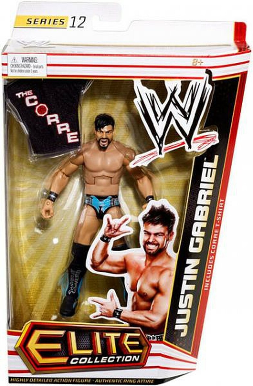 WWE Mattel Elite Collection Series 12 Justin Gabriel