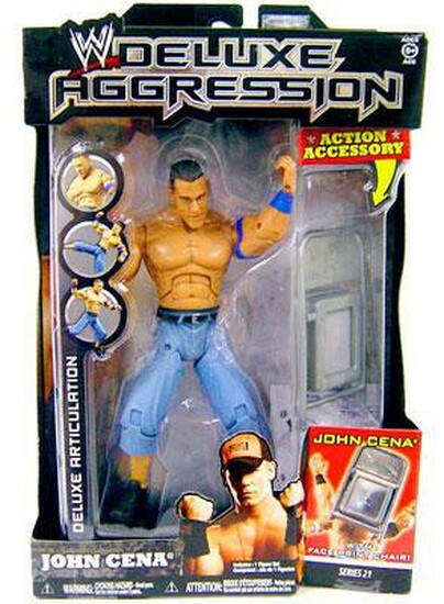 WWE Jakks Pacific Deluxe Aggression 21 John Cena