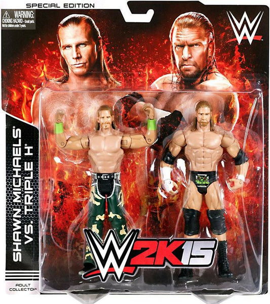 WWE Mattel Shawn Michaels vs. Triple H [Exclusive]