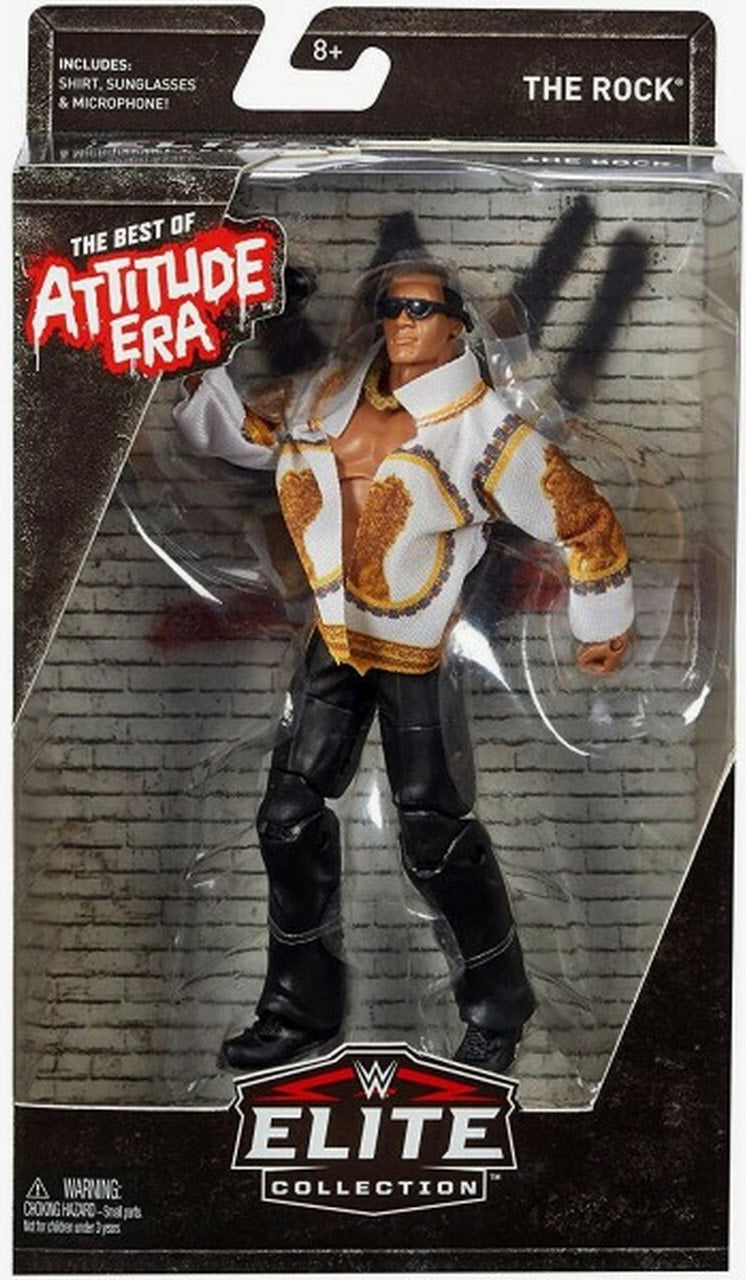 WWE Mattel The Best of Attitude Era The Rock [Exclusive] Action & Toy Figures PWcatalog