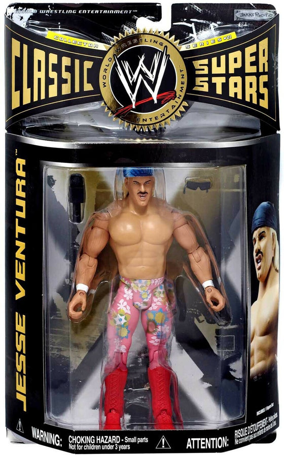 WWE Jakks Pacific Classic Superstars 21 Jesse Ventura Action & Toy Figures PWcatalog