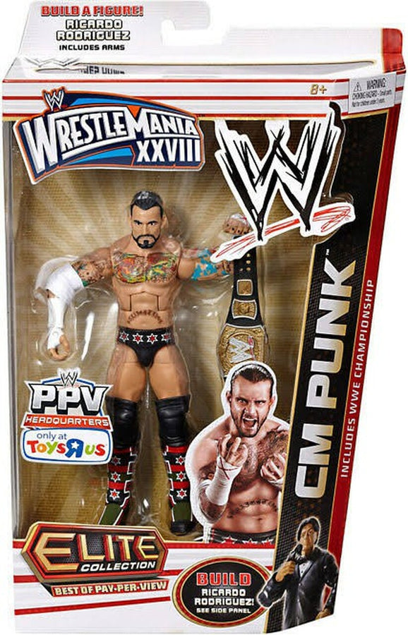 WWE Mattel Best Of Pay-Per-View: WrestleMania XVIII CM Punk [Exclusive] Action & Toy Figures PWcatalog