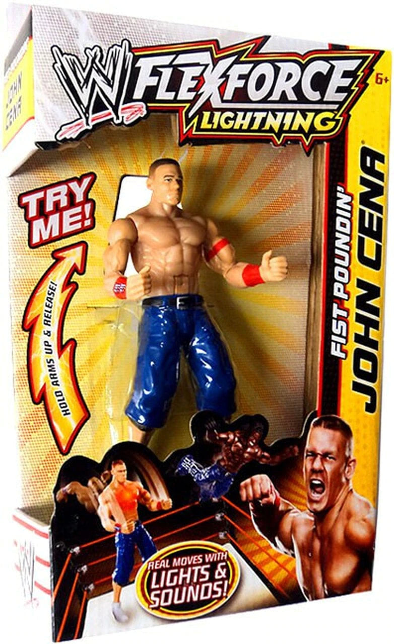 WWE Mattel Flex Force Lightning Fist Poundin' John Cena