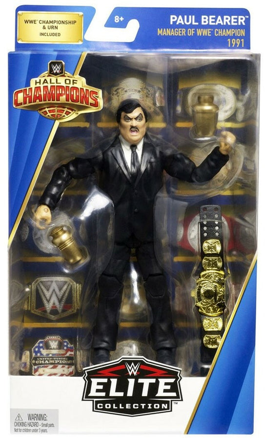 WWE Mattel Hall of Champions 3 Paul Bearer [Exclusive] Action & Toy Figures PWcatalog