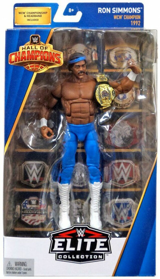 WWE Mattel Hall of Champions 2 Ron Simmons [Exclusive] Action & Toy Figures PWcatalog