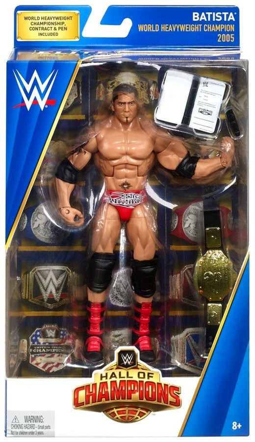 WWE Mattel Hall of Champions 1 Batista [Exclusive] Action & Toy Figures PWcatalog