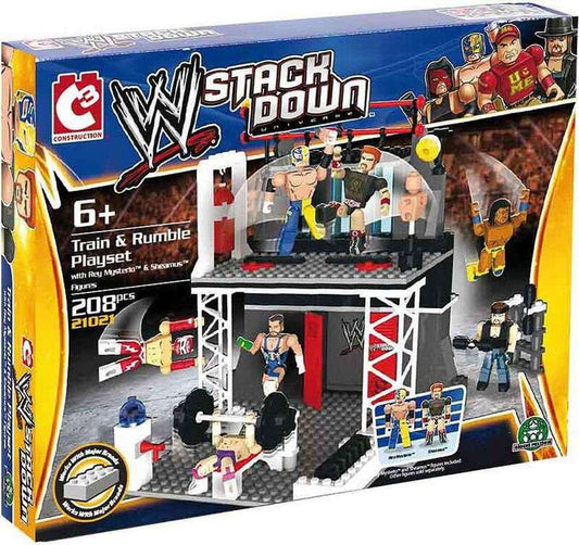 WWE Bridge Direct StackDown 1 Train & Rumble Playsets