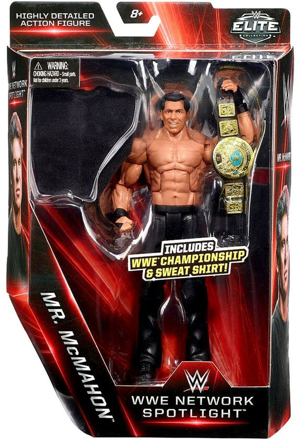 WWE Mattel Network Spotlight 1 Mr. McMahon [Exclusive] Action & Toy Figures PWcatalog