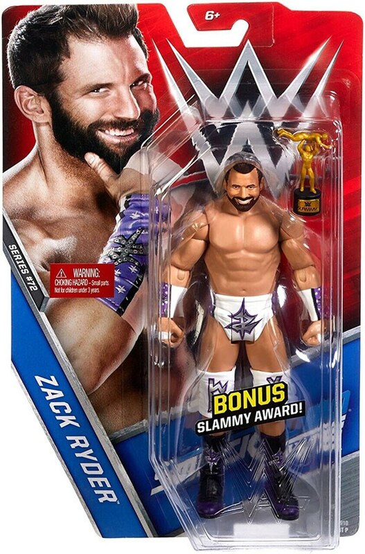 WWE Mattel Basic Series 72 Zack Ryder [Chase] Action & Toy Figures PWcatalog