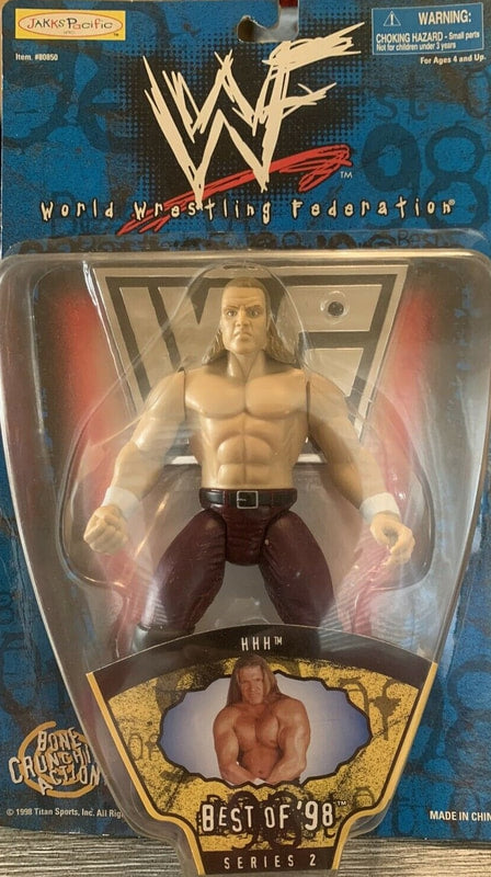 1998 WWF Jakks Pacific Best of 1998 Series 2 HHH [Exclusive] Action & Toy Figures PWcatalog