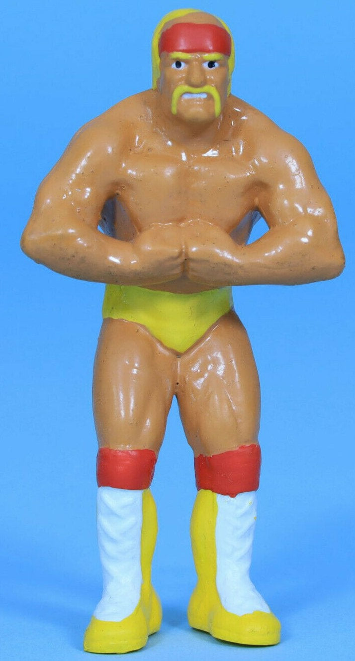WWF Applause Mini Figures Hulk Hogan [In Flexing Pose]