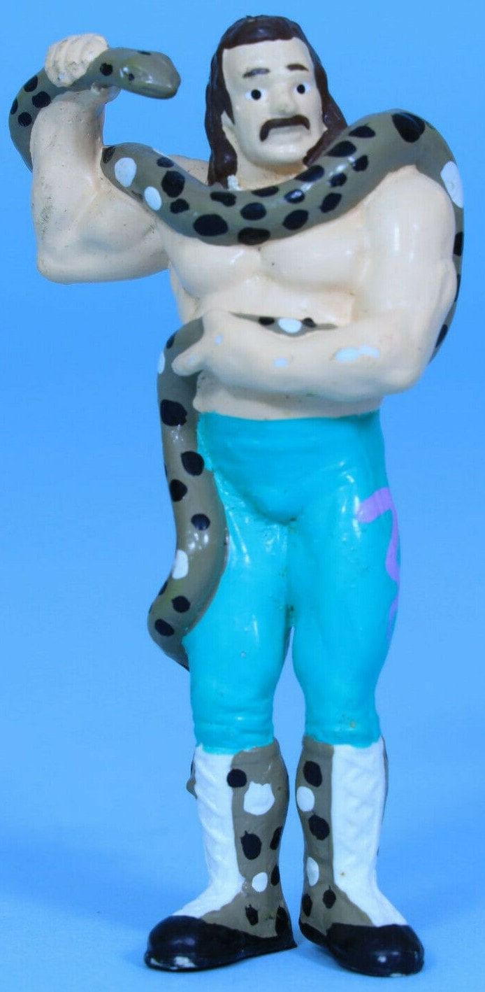 WWF Applause Mini Figures Jake "The Snake" Roberts