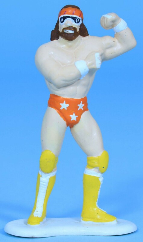 WWF Applause Mini Figures "Macho Man" Randy Savage Action & Toy Figures PWcatalog