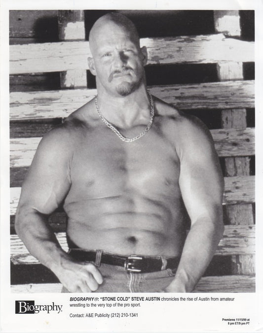 1999 Steve Austin A&E "Biography" Promo b/w