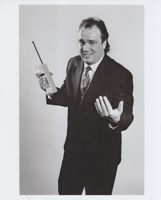 1980s AWA Paul E. Dangerously Promo Photo