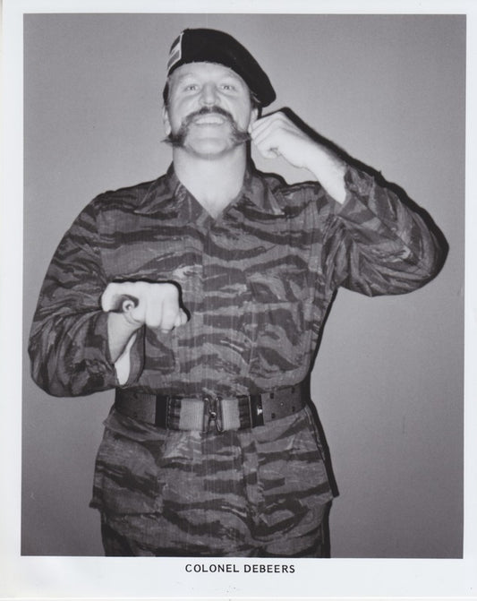 1980s AWA Colonel DeBeers Promo Photo