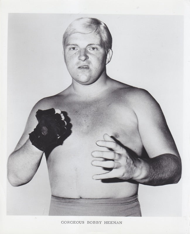 1960s WWA Gorgeous Bobby Heenan Vintage Promo Photo
