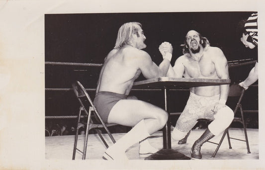 Promo-Photo-Territories-1980's-AWA-Hulk Hogan, Jesse Ventura 