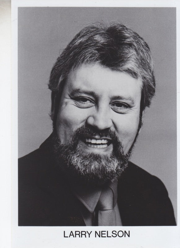 1980's AWA Announcer Larry Nelson vintage 5x7 Promo Photo PWcatalog
