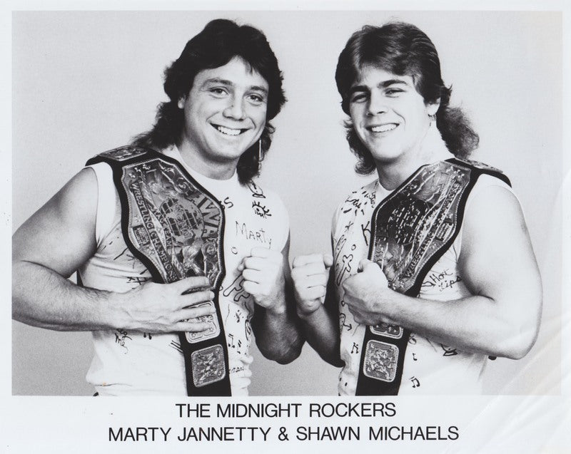 1987 AWA TAG TEAM CHAMPIONS Midnight Rockers vintage Promo Photo PWcatalog