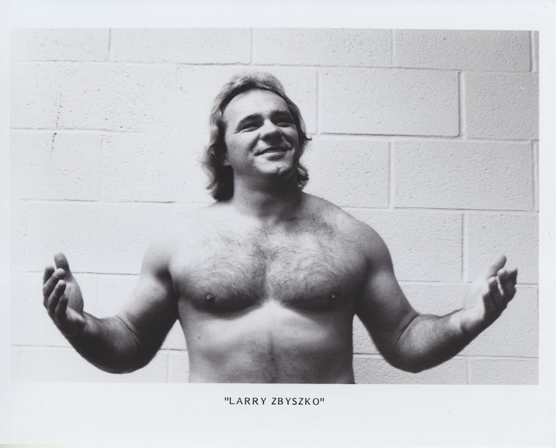 1980s AWA Larry Zbyszko Promo Photo