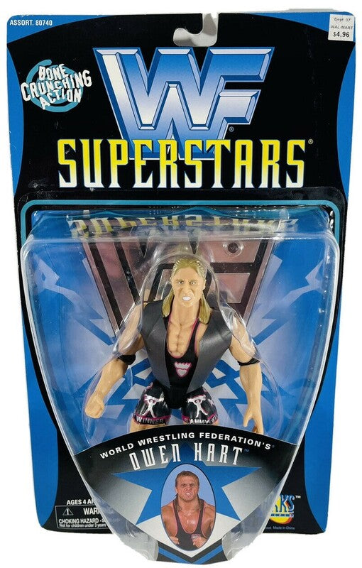 1997 WWF Jakks Pacific Best of 1997 Series 1 Owen Hart [Exclusive] Action & Toy Figures PWcatalog