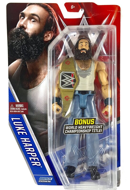 WWE Mattel Basic Series 60 Luke Harper [Chase] Action & Toy Figures PWcatalog