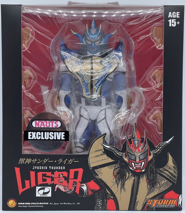 Storm Collectibles Jyushin "Thunder" Liger ["Blue" Edition, Exclusive]