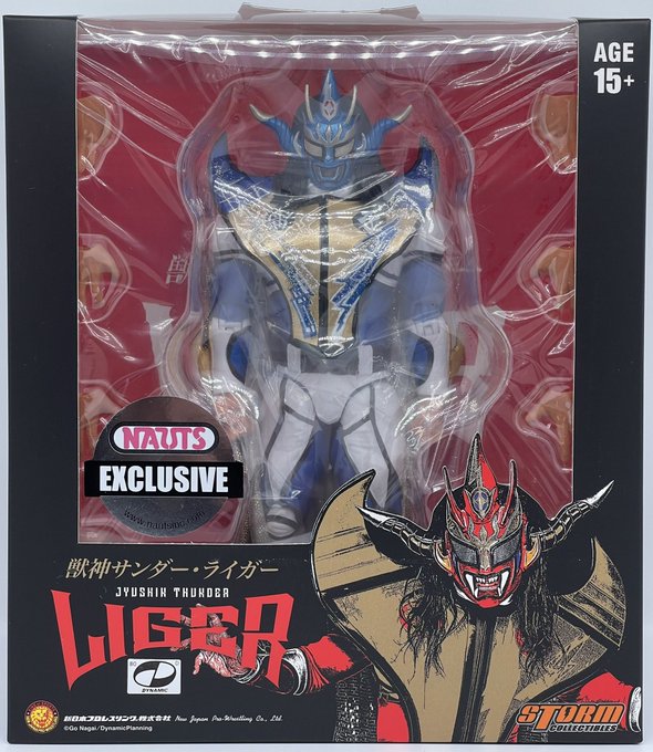 Storm Collectibles Jyushin "Thunder" Liger ["Blue" Edition, Exclusive] Action & Toy Figures PWcatalog