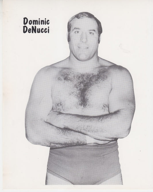 1980s WWWF Dominic DeNucci Promo Photo