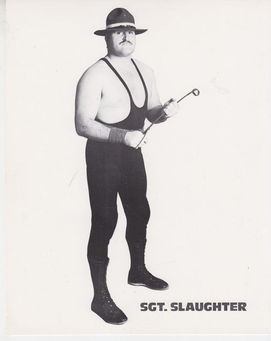 Promo-Photo-Territories-1980's-WWWF-Sgt. Slaughter 