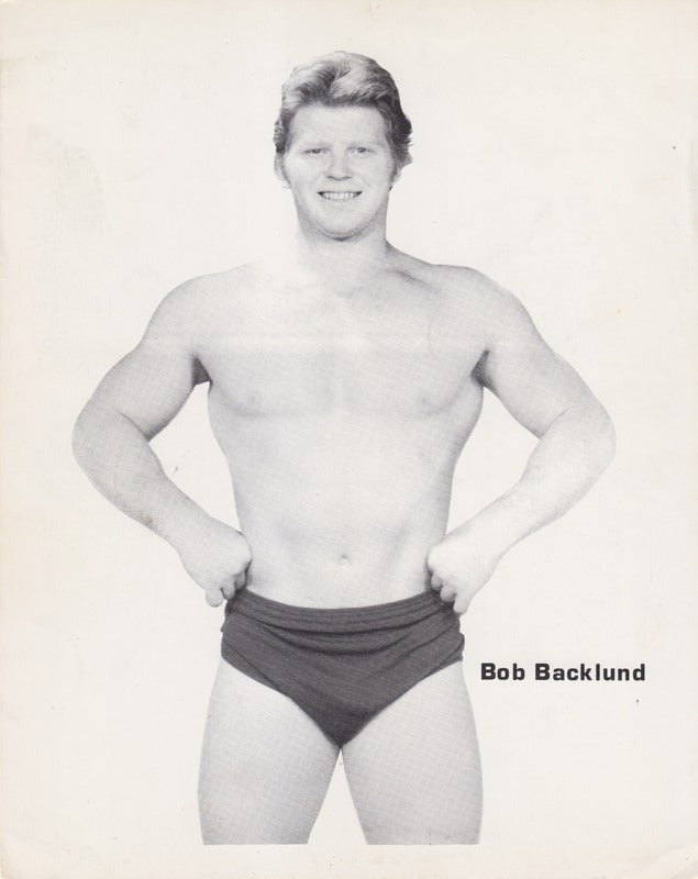 1970s WWWF Bob Backlund Promo Photo