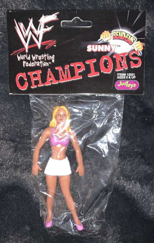 WWF Just Toys Bend-Ems Champions Sunny