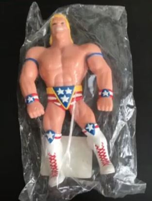 WWF Just Toys Bend-Ems 1 Lex Luger [Exclusive] Action & Toy Figures PWcatalog