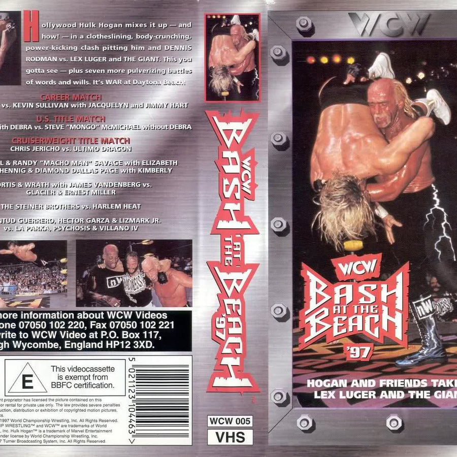 bash at the beach 1997 DVDs & Videos Pwcatalog
