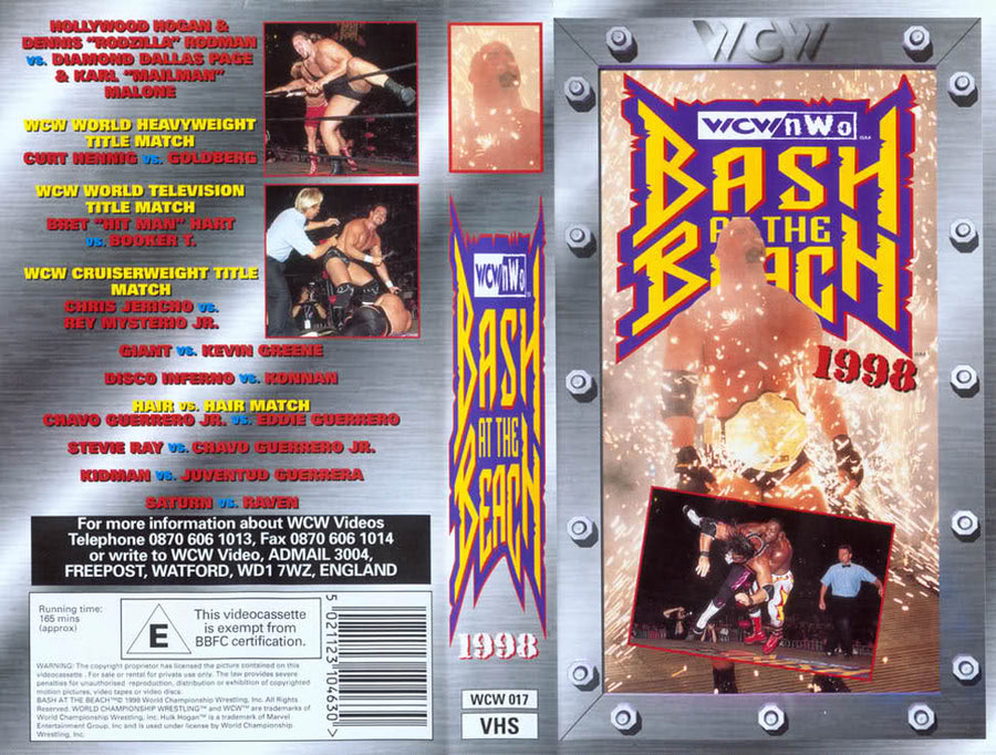 bash at the beach 1998 DVDs & Videos Pwcatalog