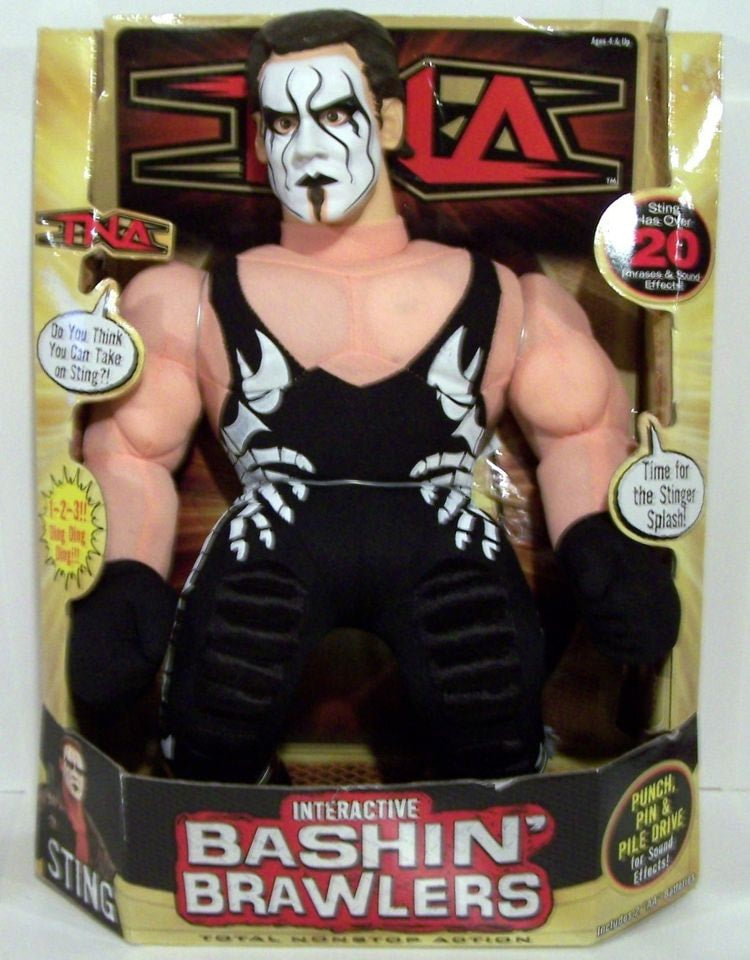 TNA/Impact Wrestling Marvel Toys Bashin' Brawlers 1 Sting