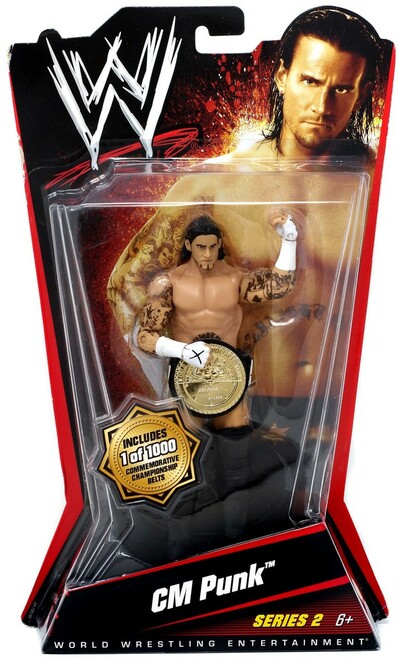 WWE Mattel Basic Series 2 CM Punk [Chase] Action & Toy Figures PWcatalog