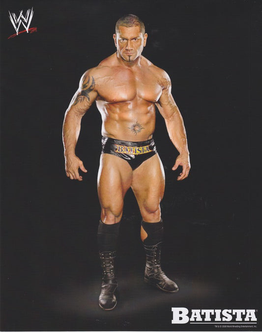 2008 Batista WWE Promo Photo