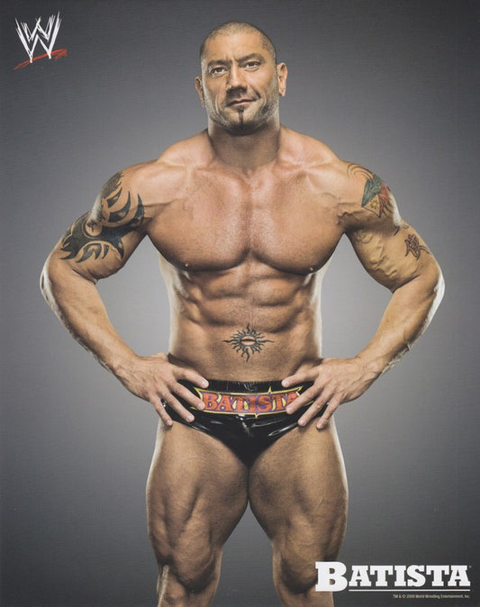 2009 Batista WWE Promo Photo