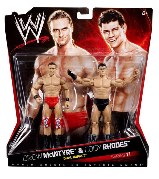 WWE Mattel Battle Packs 11 Drew McIntyre & Cody Rhodes