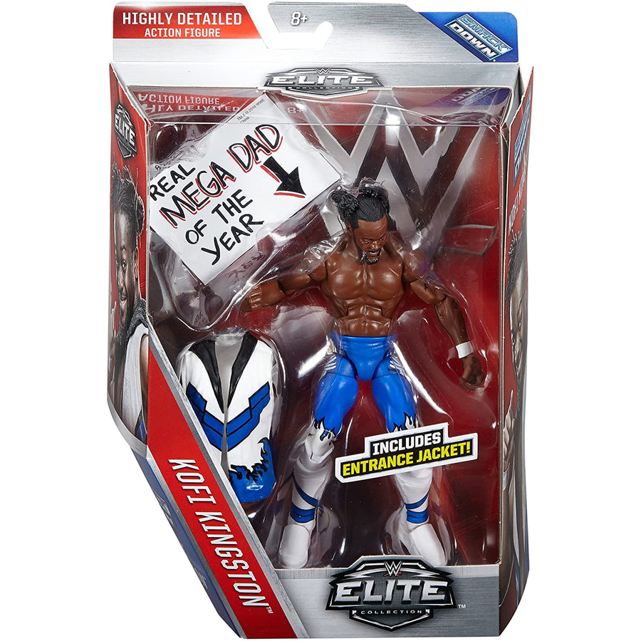 WWE Mattel Elite Collection Series 43 Kofi Kingston Action & Toy Figures PWcatalog