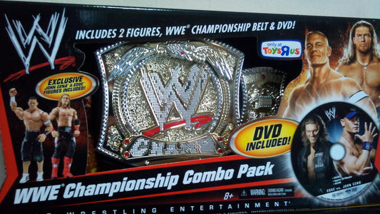 WWE Mattel Championship Combo Packs WWE Championship Combo Pack [With John Cena & Edge, Exclusive]