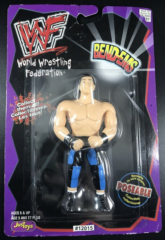 WWF Just Toys Bend-Ems Canadian TAKA