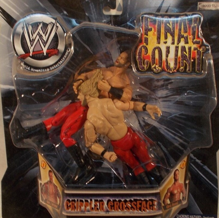 2002 WWE Jakks Pacific Final Count Series 6 "Crippler Crossface": Chris Jericho & Chris Benoit Action & Toy Figures PWcatalog