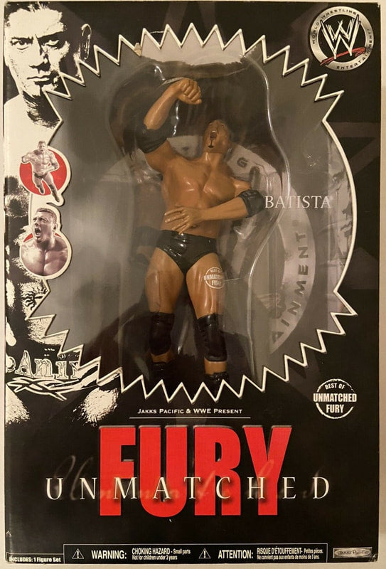 WWE Jakks Pacific Unmatched Fury Best Of Batista