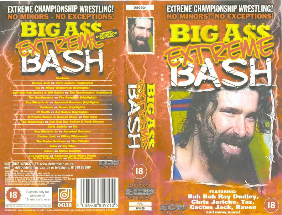 big ass extreme bash 1996 DVDs & Videos Pwcatalog